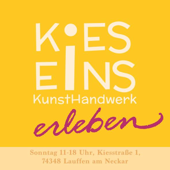 Logo KiesEins - Kunst am Kies