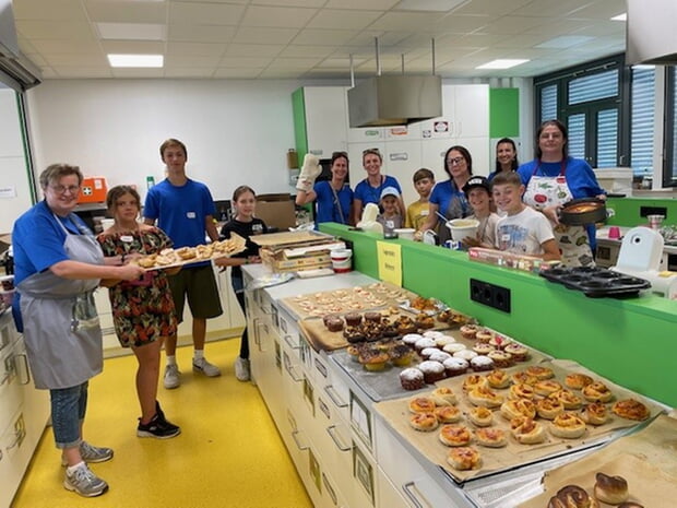 In der Little-City Bäckerei wurden fleißig leckere Teilchen gebacken