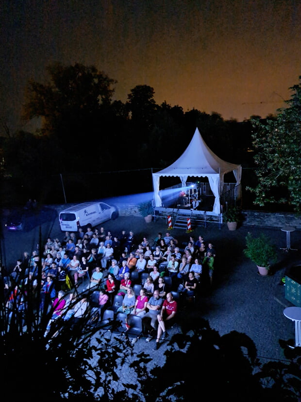 Open Air Kino im Burghof am 5. September