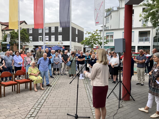 Eröffnung Stadtbücherei öffentlich katholisch