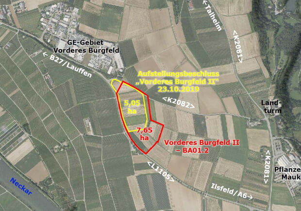 Gewerbegebiet Vorderes Burgfeld 