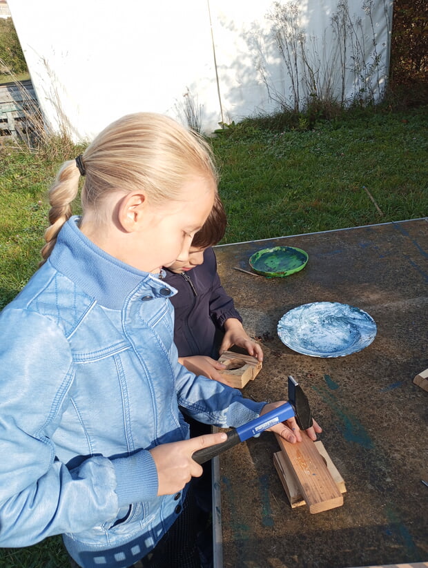 Herbstferien auf der Kinderfarm in Kooperation mit der Hölderlin-Grundschule