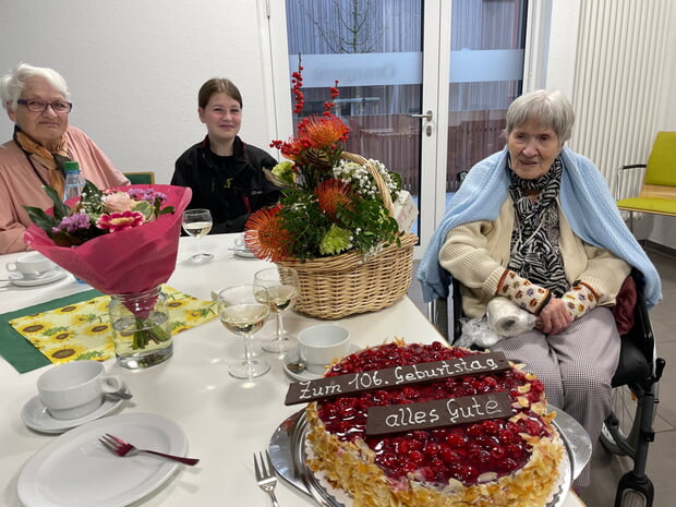 106 Jahre alt ist unsere älteste Mitbürgerin, Auguste Nagel, geworden