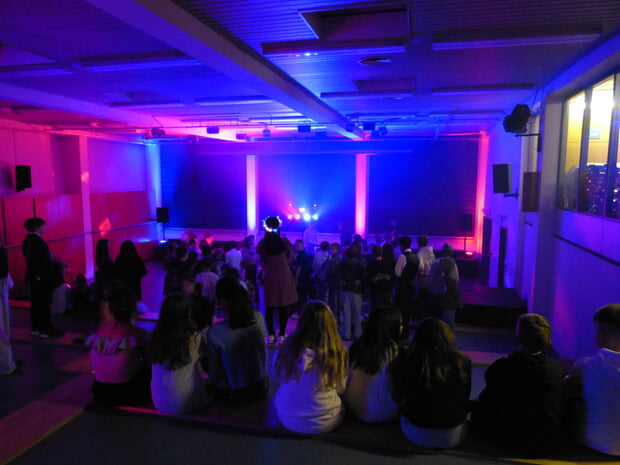 Unterstufendisco am Hölderlin-Gymnasium Lauffen