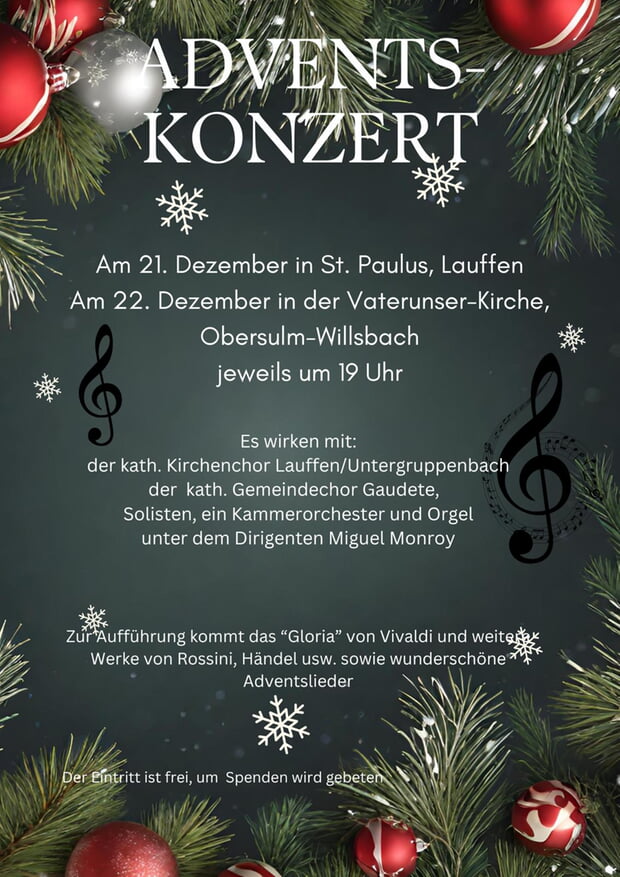 Adventskonzert der katholischen Kirchengemeinde