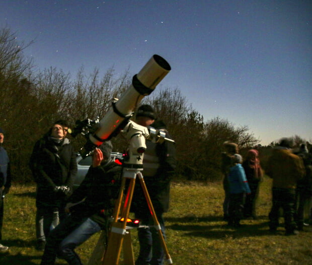 Öffentliche Sternennacht auf der Waldheide