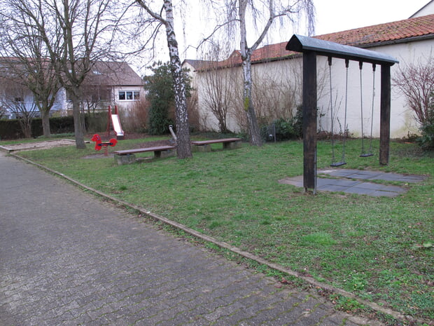 Der Spielplatz Flattichstraße wird wenig genutzt und soll daher abgebaut werden. 