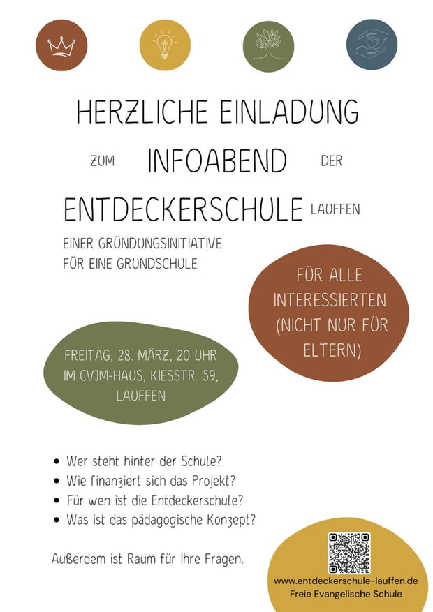 Infoabend der Entdeckerschule 