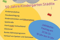 Kindergarten Städtle feiert 50jähriges Jubiläum
