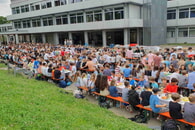 Schulfrühstück zum Schuljahresabschluss am Hölderlin-Gymnasium Lauffen