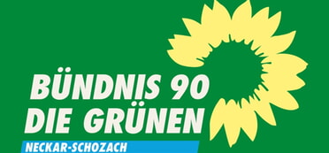 Logo Bündnis 90 Die Grünen neckarschozach 2024-10-28