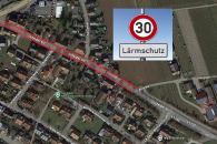 Tempo 30 km/h in der Ilsfelder Straße 