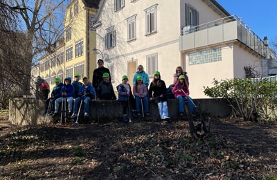 Die Kinder des Horts der Herzog-Ulrich Grundschule haben im Rahmen ihrer Stadtputzete in den Ferien fleißig Müll gesammelt