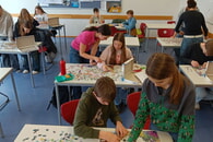 Puzzle-Nachmittag am Hölderlin-Gymnasium Lauffen