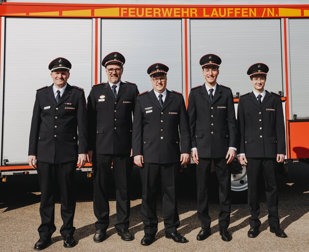 Team Öffentlichkeitsarbeit v.l.n.r.: Andreas Löffler, Christian Dörr, Markus Hanselmann, Ramon Clauß, Jakob Baumann