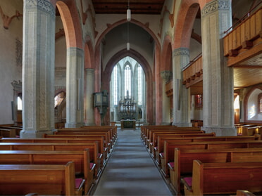 21.09.2024 - Ulrich Seidel - Im Inneren der Regiswindiskirche