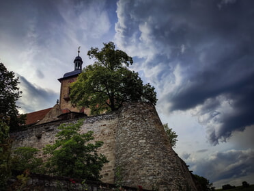 15.07.2024 - Werner Ohsam - Gewitter über der Regiswindiskirche