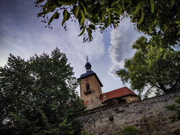 15.07.2024 - Werner Ohsam - Gewitter über der Regiswindiskirche