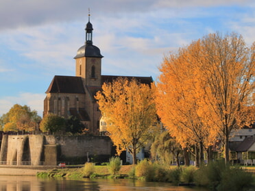 November - Marco Eberbach - Goldener Novembermorgen am Neckar